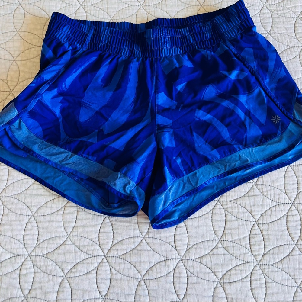 ATHLETA SIZE SMALL Blue Women's Athletic Shorts